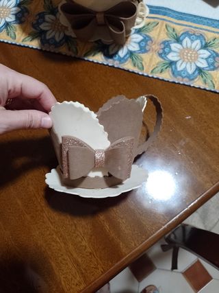 Set completo caffè decorato a mano