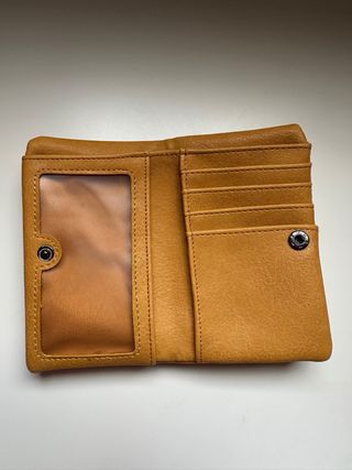 Monedero Misako amarillo mostaza