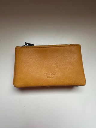 Monedero Misako amarillo mostaza