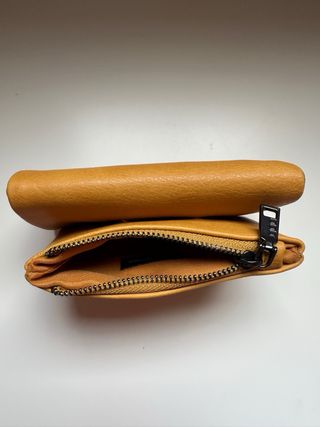 Monedero Misako amarillo mostaza