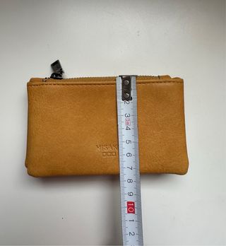 Monedero Misako amarillo mostaza
