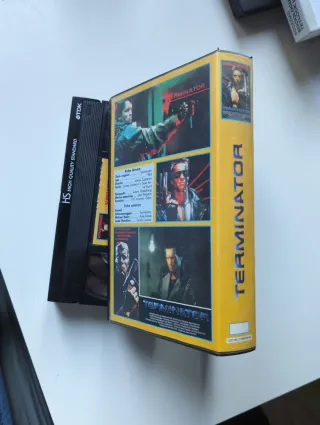 Terminator VHS Arnold Schwarzenegger