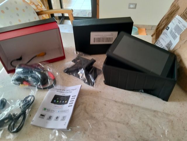 Lettore MP3 Portatile CarPlay Android Auto 