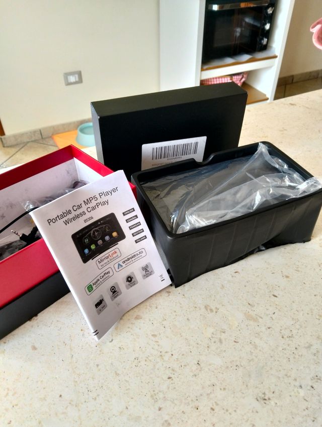 Lettore MP3 Portatile CarPlay Android Auto 