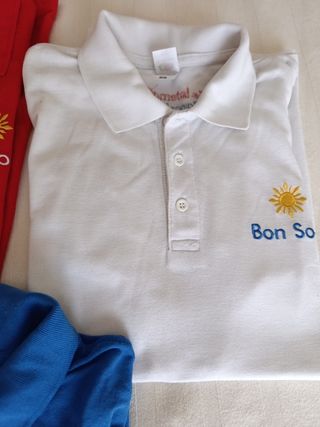 3 Polos Bon Soleil Talla M