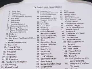 Consola TV Game Compatible 2600 (Atari Jr) + 128j