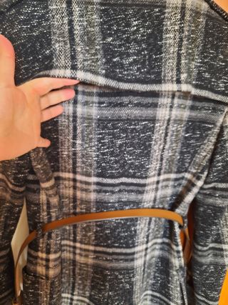 Abrigo jaspeado Zara mujer