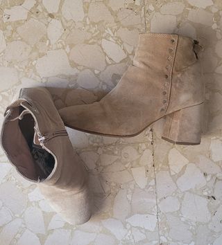 Botines Alpe Beige Mujer