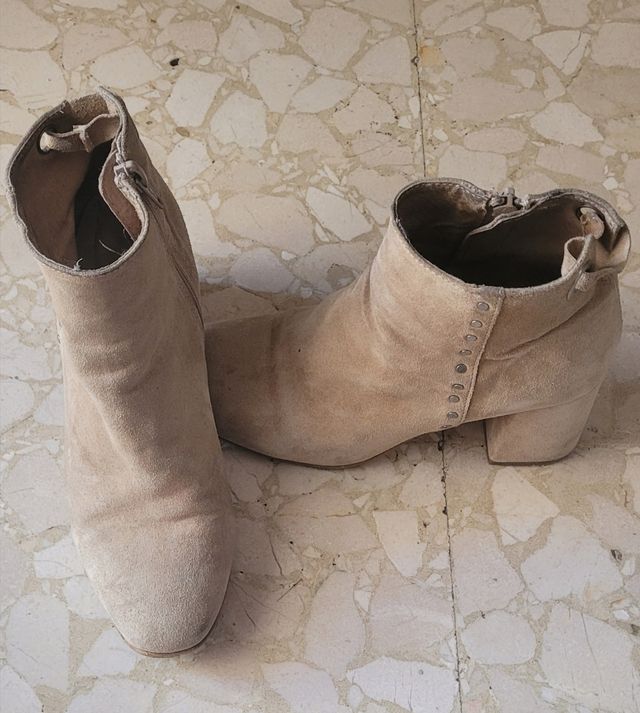 Botines Alpe Beige Mujer