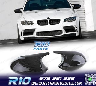CARCASAS ESPEJOS RETROVISORES BMW E92 E93 LOOK M3 CARBONO 06