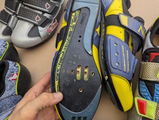 8x Zapatillas botas de ciclismo Nalini Nueve