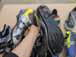 8x Zapatillas botas de ciclismo Nalini Nueve