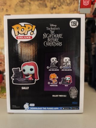 Funko Pop Deluxe Sally Pesadilla Antes Navidad
