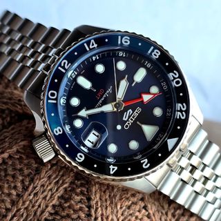 Nuevo Seiko 5 Sports GMT SSK003K1 Automático 