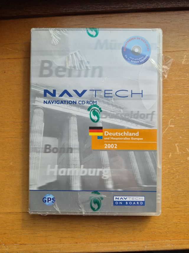 NAVTECH Navigation CD ROM Deutschland 2002