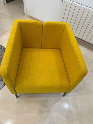 Sillón Ikea Ekerö Amarillo