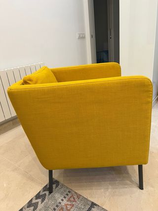 Sillón Ikea Ekerö Amarillo