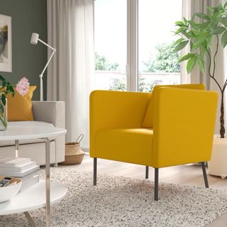 Sillón Ikea Ekerö Amarillo