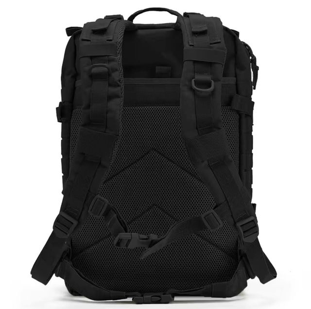 Mochila Táctica 45L Negra Nueva