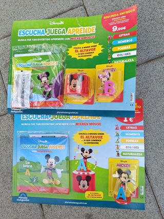 Colección Disney Jr. Mickey Mouse Aprende 1 y 2 