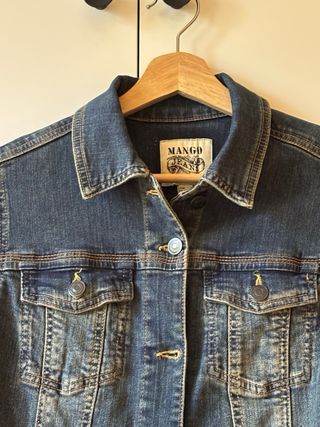 Cazadora vaquera Mango Talla XS