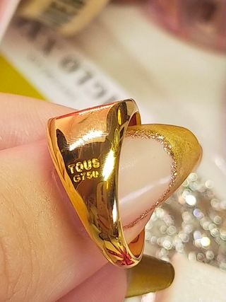 Anillo Tous Oro 18 kt