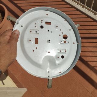 Plafoniera  in vetro 1x60W