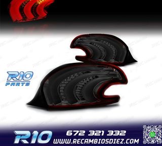 PILOTOS PARA PEUGEOT 208 12-15 LIGHT BAR ROJO AHUMADO