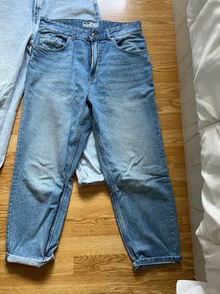 Pack 2 Pantalones Jeans Bershka Loose