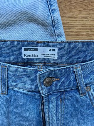 Pack 2 Pantalones Jeans Bershka Loose