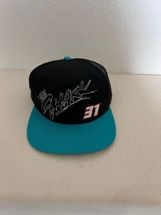 Gorra Pedro Acosta 31 Negra y Turquesa