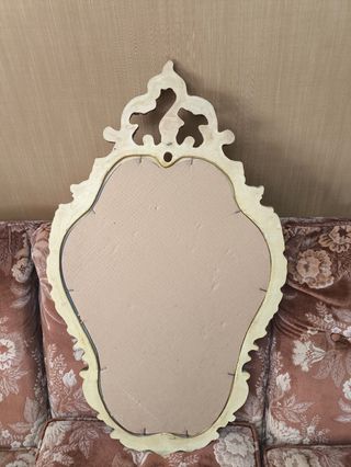 Espejo Vintage Barroco Dorado Tallado