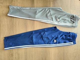 Pantalones chándal Adidas (Azul y Gris)