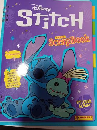 Scrapbook Disney Stitch Cromos