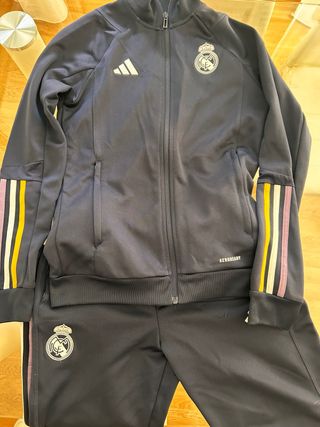 Chándal Real Madrid Adidas Azul Talla 11-12años 