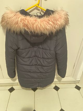 Anorak infantil Zhong Fu azul y rosa