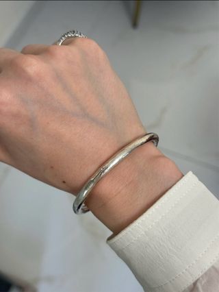 Bracciale Tous Duna Tube Argento