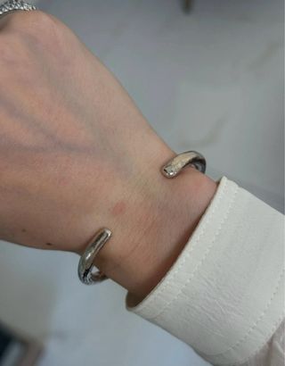 Bracciale Tous Duna Tube Argento