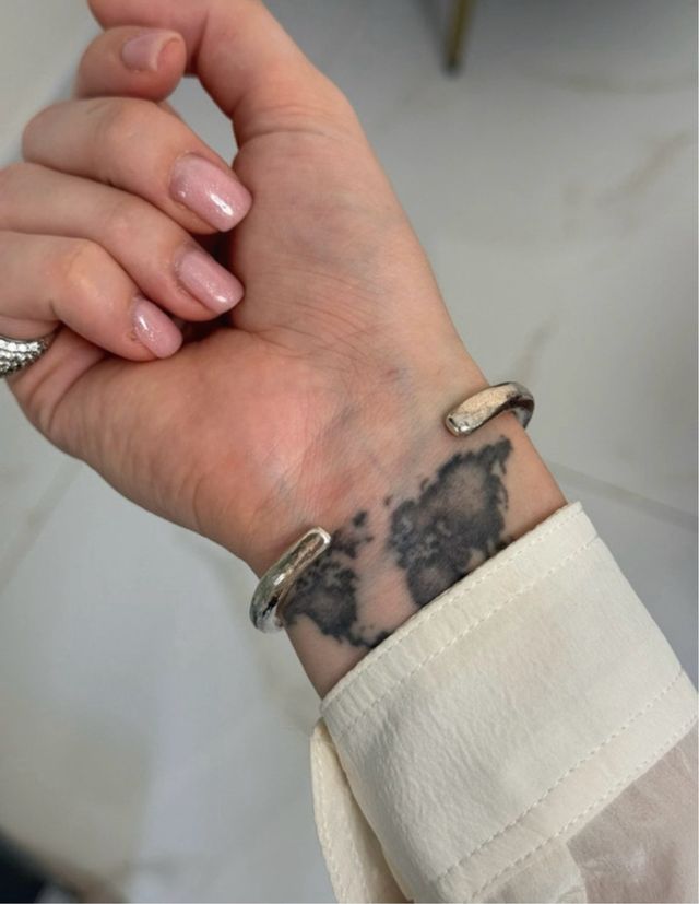 Bracciale Tous Duna Tube Argento