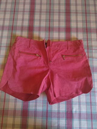 Pantalón corto rosa Mango Talla 34/XS