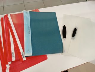Material de escritório: pastas e organizadores