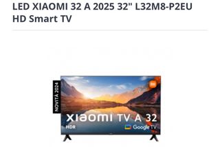 LED XIAOMI 32 A 2025 32" L32M8-P2EU HD Smart TV
