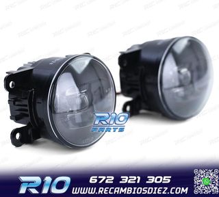 FAROS ANTINIEBLA VARIOS MODELOS LED NEGRO AHUMADO