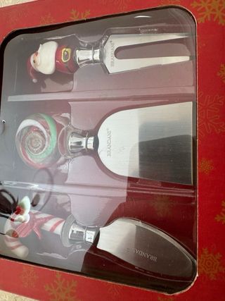 Set 3 Coltelli Formaggio Brandani Natalizi