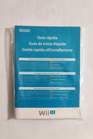 Consola Wii U con Game Pad y accesorios