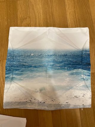 2 Fundas Cojín Marinas Nuevas