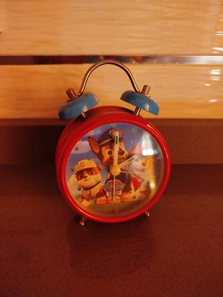 Reloj despertador infantil Paw Patrol