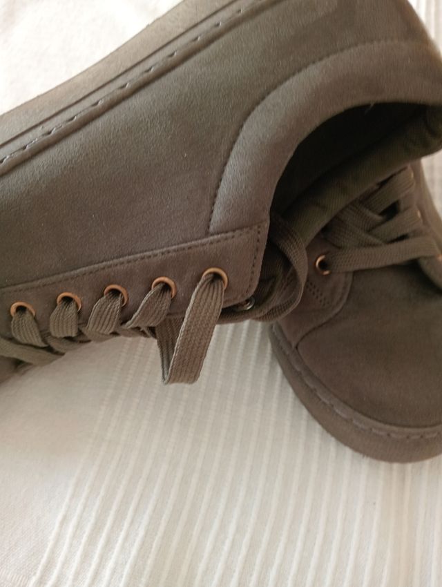 Calzado mujer Tino Gonzalez verde oliva