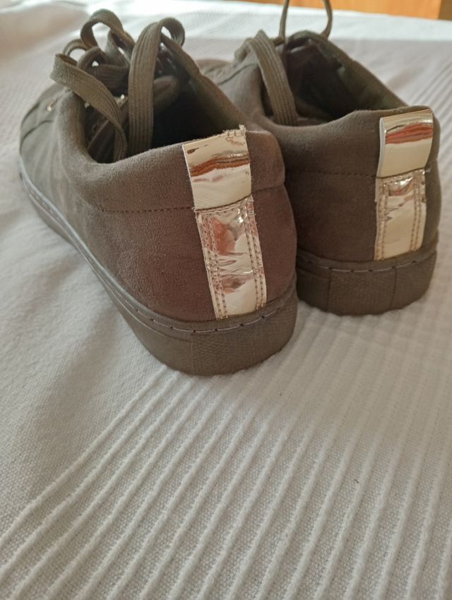 Calzado mujer Tino Gonzalez verde oliva