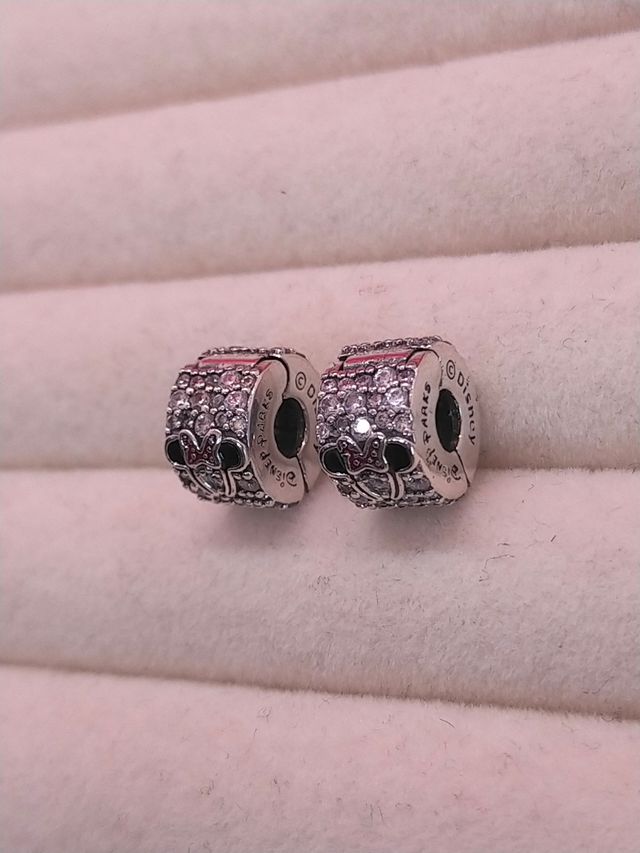 2 clip originali Pandora in argento